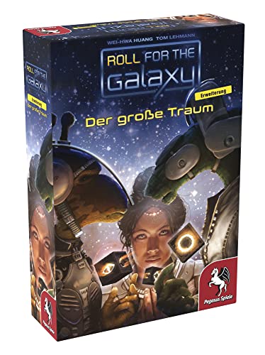 Pegasus Spiele 53041G - Roll for the Galaxy Der große Traum (Erweiterung) von Pegasus Spiele