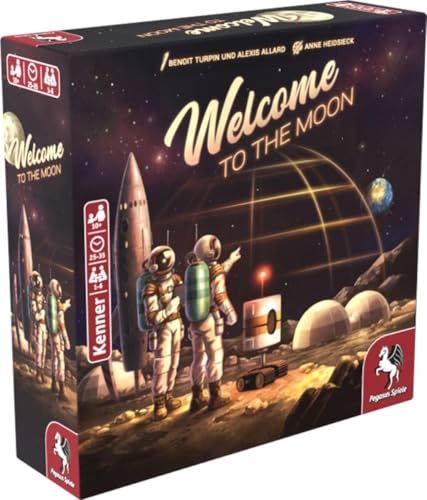 Pegasus Spiele 53153G Welcome to the Moon von Pegasus Spiele