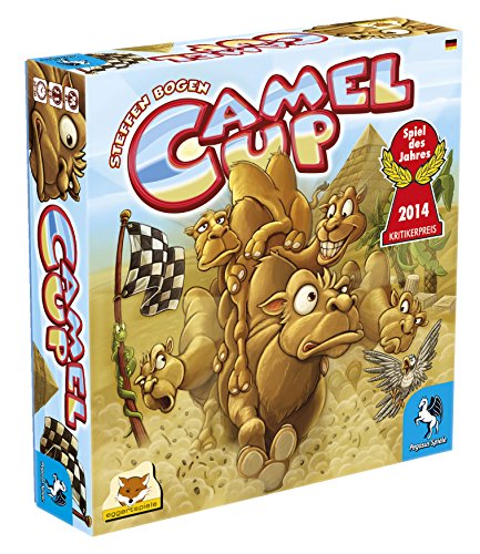 Pegasus Spiele 54541G - Camel Up 1st Edition (Spiel des Jahres 2014) von Pegasus Spiele