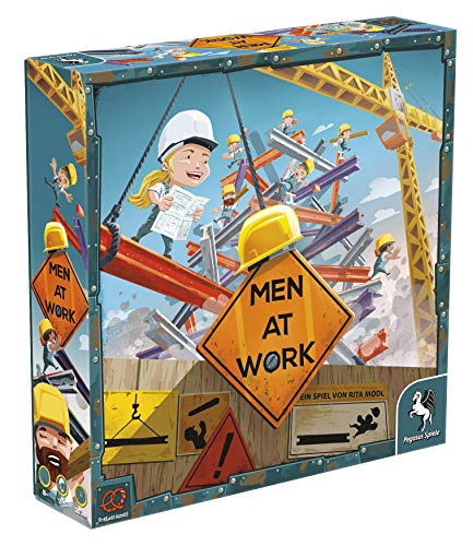 Pegasus Spiele 54710G - Men at Work (Pretzel Games) von Pegasus Spiele