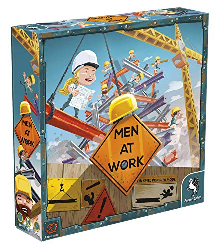 Pegasus Spiele 54710G - Men at Work (Pretzel Games) von Pegasus Spiele