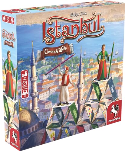 Pegasus Spiele 55114G Istanbul – Choose & Write Kartenspiele von Pegasus Spiele
