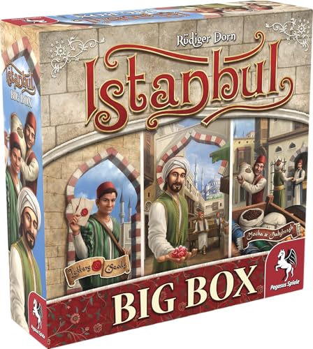 Pegasus Spiele 55119G - Istanbul Big Box von Pegasus Spiele