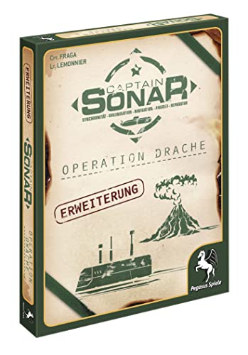 Pegasus Spiele 57014G - Captain Sonar: Operation Drache (2. Erweiterung) von Pegasus Spiele