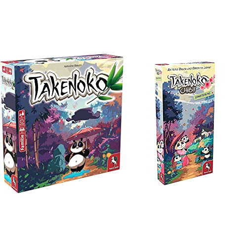 Pegasus Spiele 57015G - Takenoko & 57016G - Takenoko Chibis (Erweiterung) von Pegasus Spiele