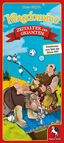 Pegasus Spiele 57105G - Kingdomino Zeitalter der Giganten (Erweiterung) von Pegasus Spiele
