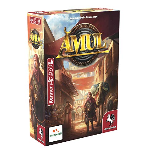 Pegasus Spiele 57402G - AMUL - Kennerspiel/Kartenspiel/Brettspiel/Gesellschaftsspiel - geeignet ab 10 Jahren Pegasus Spiele 57402G - AMUL - Kennerspiel/Kartenspiel/Brettspiel/Gesellschaftsspiel - geeignet ab 10 Jahren von Pegasus Spiele