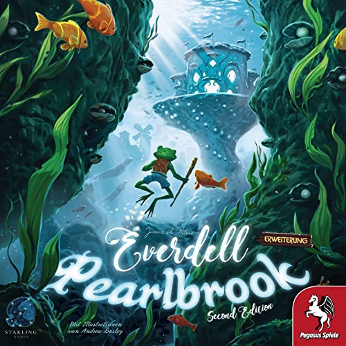 Pegasus Spiele 57604G Everdell: Pearlbrook, 2. Edition (deutsche Ausgabe), M von Pegasus Spiele