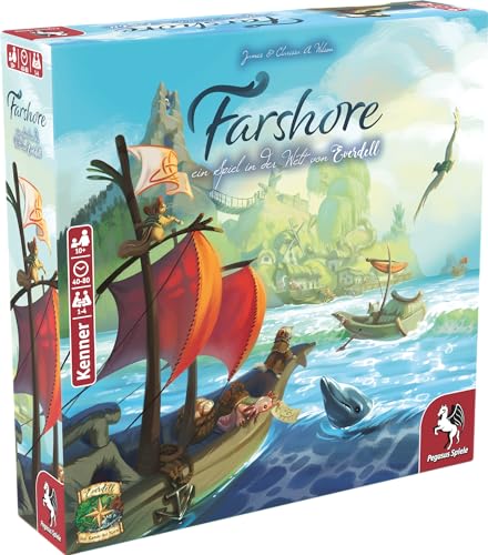 Pegasus Spiele 57611G Farshore – EIN Spiel in der Welt von Everdell von Pegasus Spiele