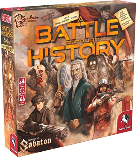Pegasus Spiele 57702G A Battle through History – Das Sabaton Brettspiel von Pegasus Spiele