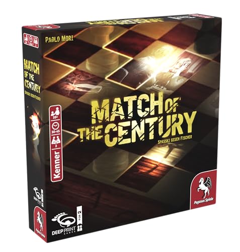 Pegasus Spiele 57812G Schach Match of The Century (Deep Print Games) von Pegasus Spiele