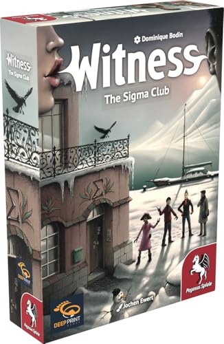 Pegasus Spiele 57819E Witness – The Sigma Club (Deep Print Games) (English Edition) von Pegasus Spiele
