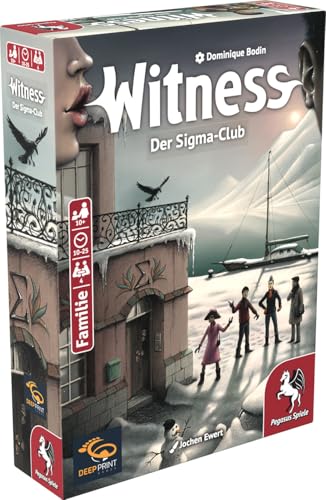 Pegasus Spiele Witness – Der Sigma-Club (Deep Print Games) von Pegasus Spiele