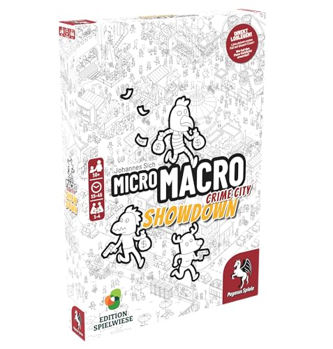 Pegasus Spiele 59064G MicroMacro: Crime City 4 – Showdown (Edition Spielwiese) von Pegasus Spiele