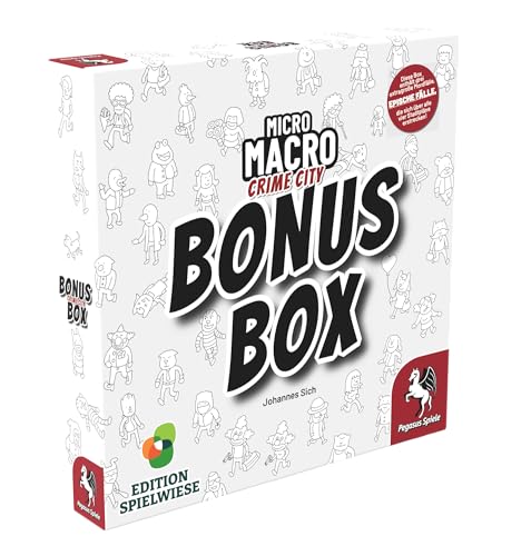 Pegasus Spiele MicroMacro: Crime City - Bonus Box (Edition Spielwiese) von Pegasus Spiele