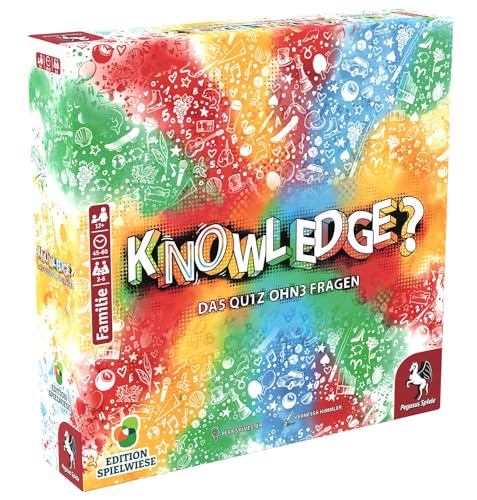 Pegasus Spiele 59070G Knowledge Das Quiz ohne Fragen (Edition Spielwiese) von Pegasus Spiele