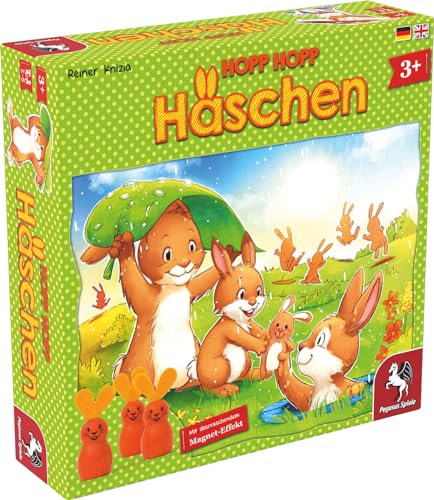 Pegasus Spiele 66005G - Hopp Hopp Häschen, Keine Farbe Pegasus Spiele 66005G - Hopp Hopp Häschen, Keine Farbe von Pegasus Spiele