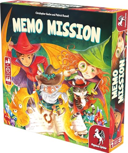 Pegasus Spiele 66029G Memo Mission Brettspiele von Pegasus Spiele