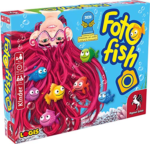 Pegasus Spiele 66100G - Foto Fish *Nominiert Kinderspiel des Jahres 2020* von Pegasus Spiele