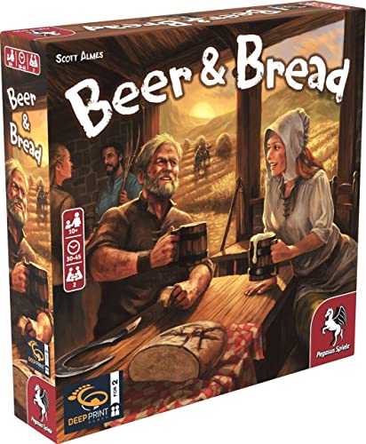 Pegasus Spiele Beer & Bread (English Edition) (Deep Print Games) von Pegasus Spiele