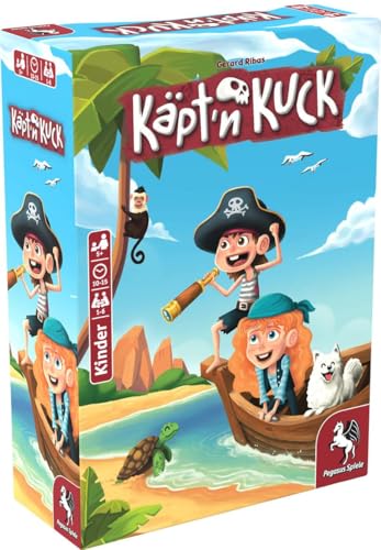 Pegasus Spiele Käpt´n Kuck *Empfohlen Kinderspiel des Jahres 2025* Pegasus Spiele Käpt´n Kuck *Empfohlen Kinderspiel des Jahres 2025* von Pegasus Spiele