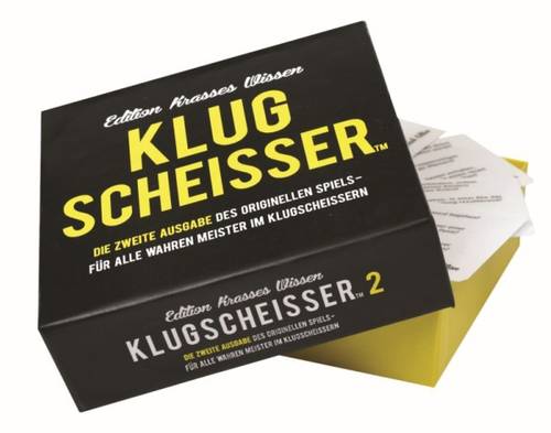 Pegasus Spiele Klugscheisser 2 Black Edition - Edition krasses Wissen KYL43011 von Pegasus Spiele