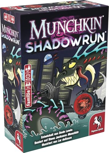 Pegasus Spiele Munchkin Shadowrun, Schwarz von Pegasus Spiele