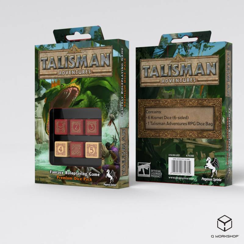 Talisman Adventures RPG Premium Dice Pack von Pegasus Spiele