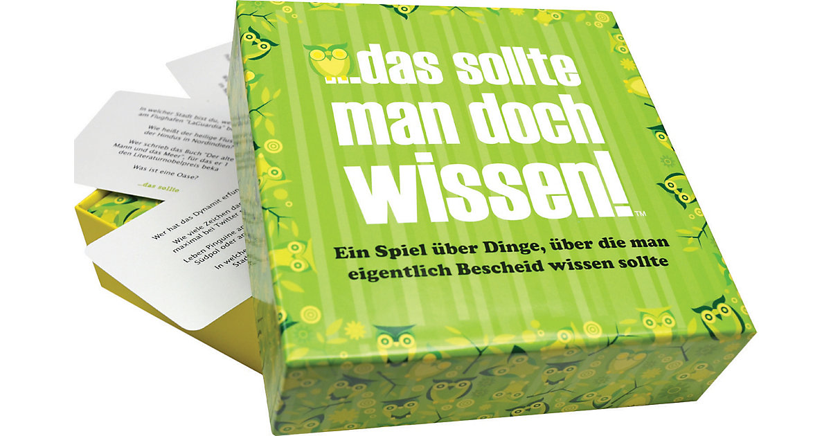 . . . das sollte man doch wissen! (Kartenspiel) von Pegasus Spiele