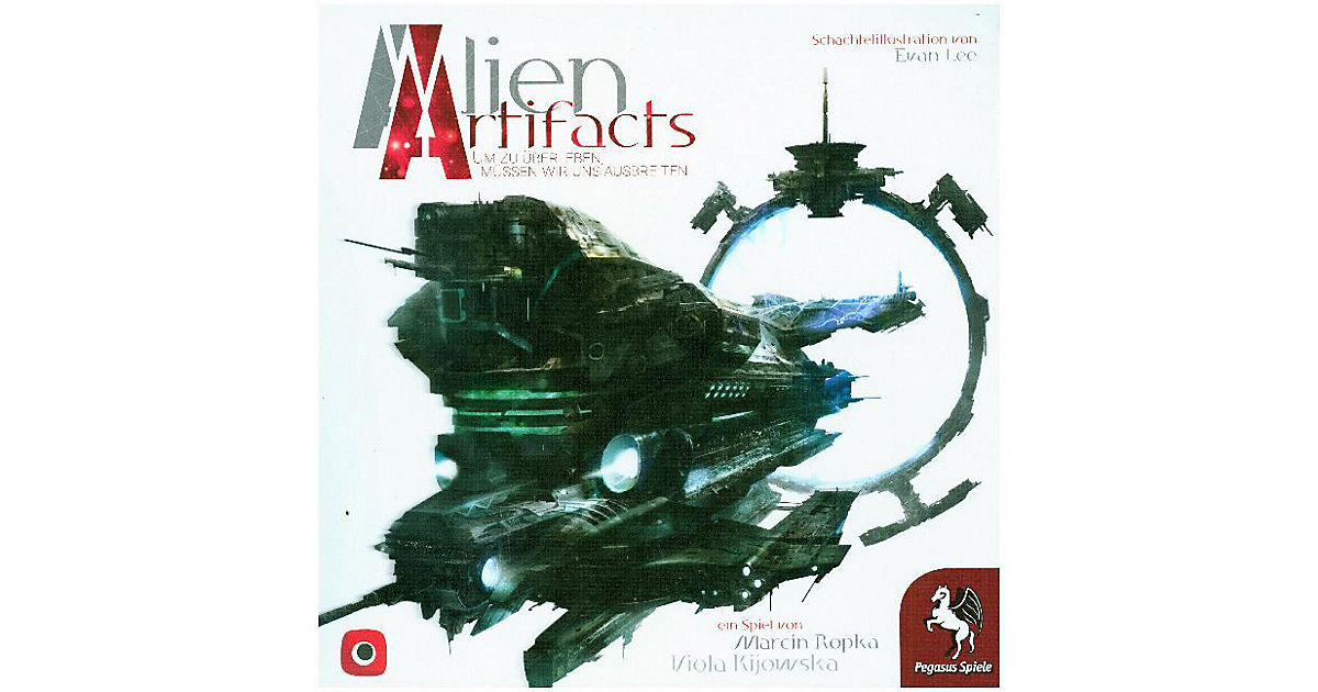 Alien Arttifacts (Spiel) von Pegasus Spiele