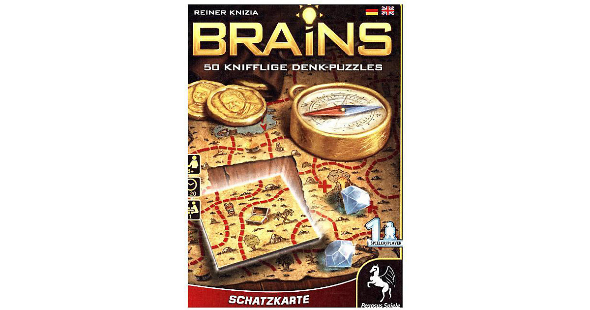 Brains - Schatzkarte (Spiel) von Pegasus Spiele