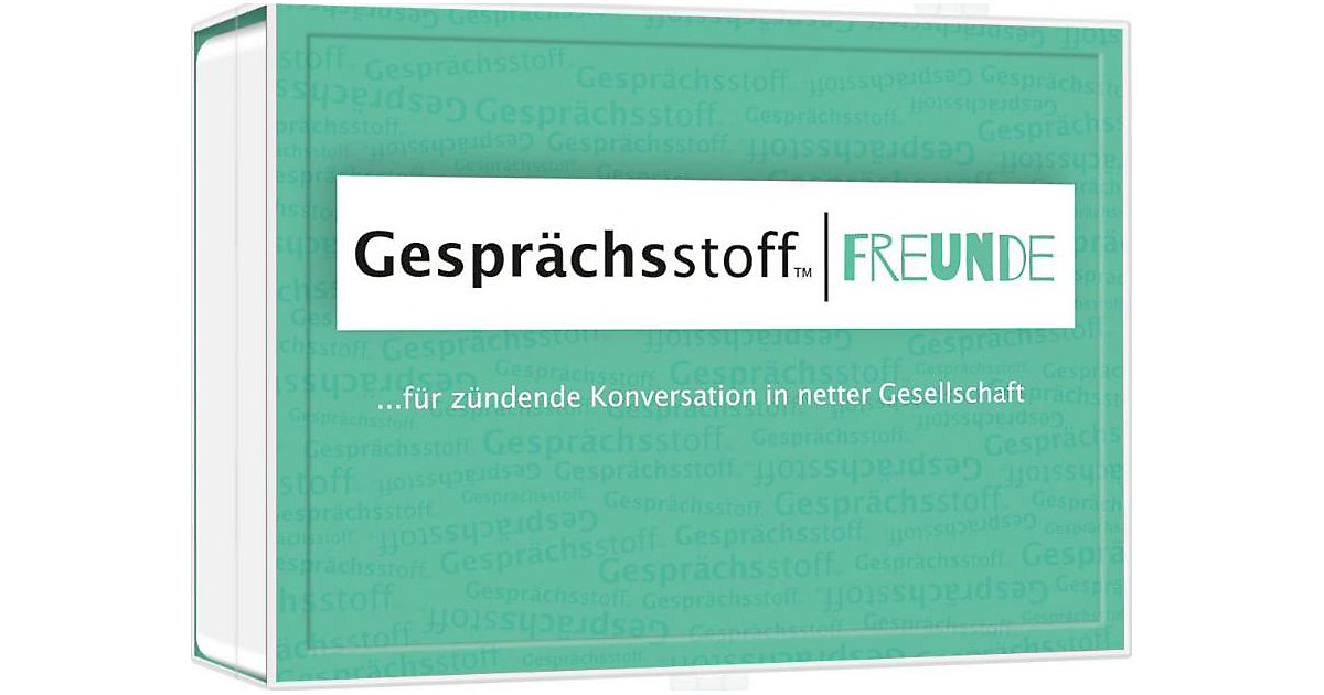 Gesprächsstoff, Freunde (Spiel) von Pegasus Spiele
