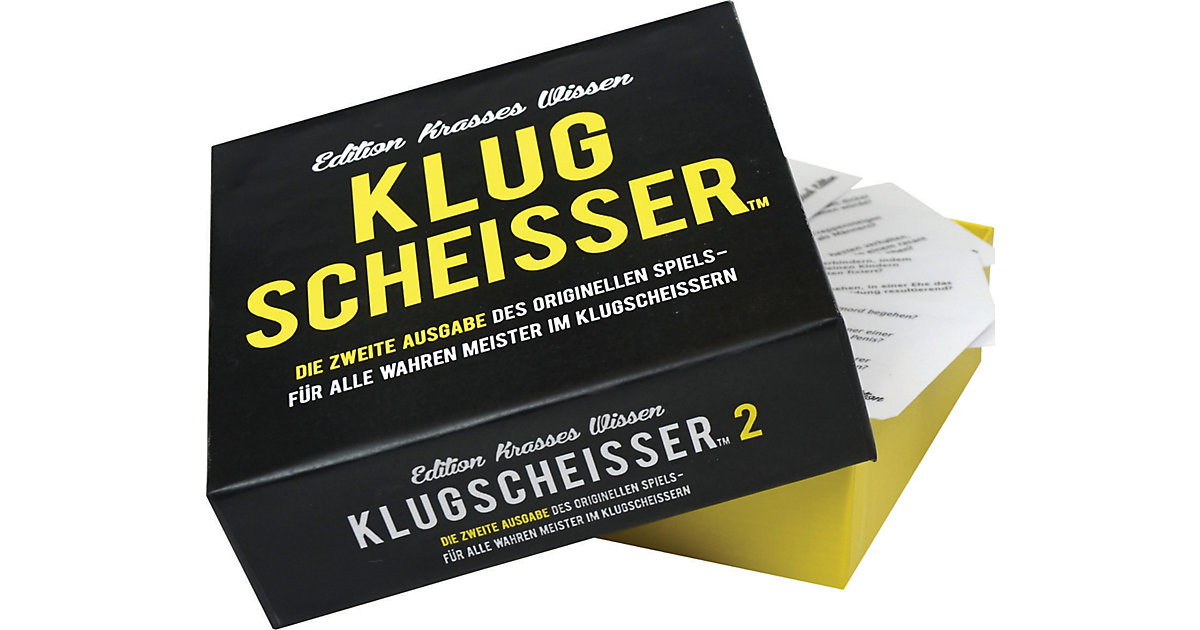 Klugscheisser 2 Black Edition von Pegasus Spiele