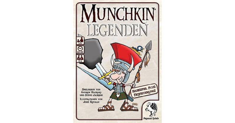 Munchkin Legenden 1 + 2 (Kartenspiel) von Pegasus Spiele