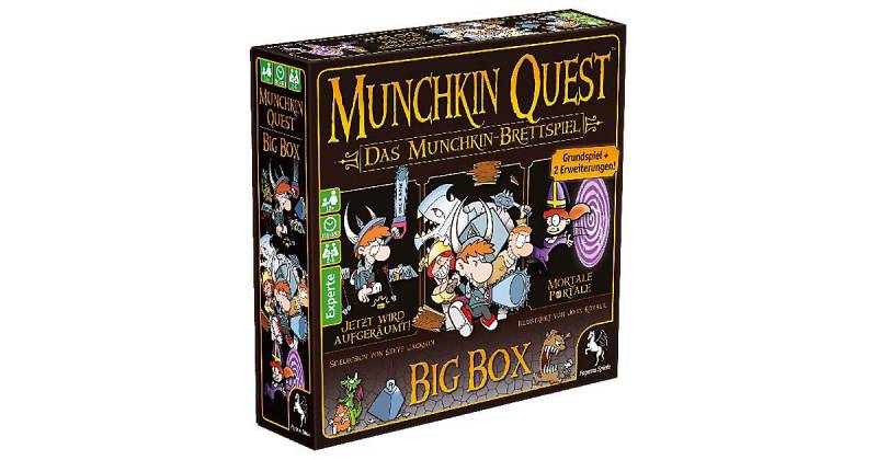 Munchkin Quest: Das Brettspiel, 2. Edition (Spiel) von Pegasus Spiele