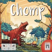 Ostia OSTCH-01 - Chomp, Erschaffe Deinen eigenen Urzeit-Kontinent, Familienspiel von Pegasus
