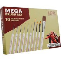 Pegasus ARM05070 - Army Painter Mega Brush Set, 10 High-Quality Brushes, Wargamer-Miniaturenpinsel Pegasus ARM05070 - Army Painter Mega Brush Set, 10 High-Quality Brushes, Wargamer-Miniaturenpinsel von Pegasus