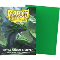 Pegasus ART15073 - Dragon Shield: Apple Green & Silver, 100 Matte Dual Sleeves Pegasus ART15073 - Dragon Shield: Apple Green & Silver, 100 Matte Dual Sleeves von Pegasus