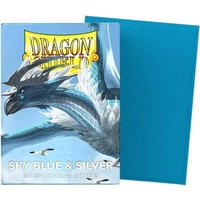 Pegasus ART15074 - Dragon Shield: Blue & Silver, 100 Matte Dual Sleeves Pegasus ART15074 - Dragon Shield: Blue & Silver, 100 Matte Dual Sleeves von Pegasus