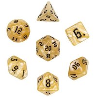 Pegasus DIC17823 - Würfelset Pearl: Sand (7) von Pegasus