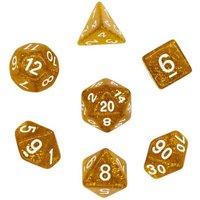 Pegasus DIC18000 - Würfelset Confetti: Powder Gold (7) von Pegasus