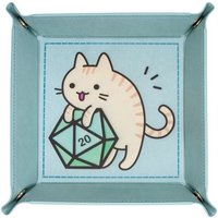Pegasus DIC18094 - Würfelschale: Cat, Kunstleder von Pegasus