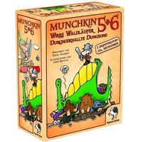 Pegasus - Munchkin 5+6+6.5, wirre Waldläufer + Dungeons + gr. Grüfte von Pegasus