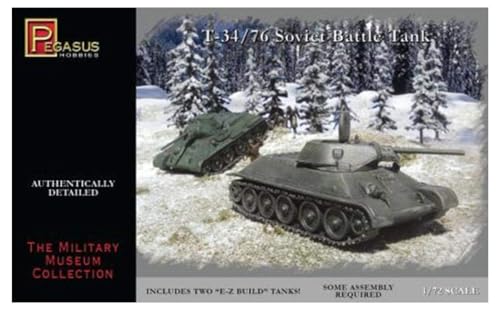 Pegasus PG7661 Fahrzeug-1/72 T-34/76, 2 Stück Pegasus PG7661 Fahrzeug-1/72 T-34/76, 2 Stück von ペガサスホビー