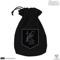 Pegasus QWO98239 - Game of Thrones, Nights Watch, schwarz, Würfelbeutel, 16,5cm Pegasus QWO98239 - Game of Thrones, Nights Watch, schwarz, Würfelbeutel, 16,5cm von Pegasus