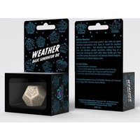 Q-Workshop QWO98550 - Weather Generator Die: Beige&Black, D12, Wetter-Generator-Würfel, 1 Stück Q-Workshop QWO98550 - Weather Generator Die: Beige&Black, D12, Wetter-Generator-Würfel, 1 Stück von Pegasus