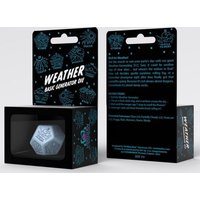 Q-Workshop QWO98567 - Weather Generator Die: Blue&Black, D12, Wetter-Generator-Würfel, 1 Stück Q-Workshop QWO98567 - Weather Generator Die: Blue&Black, D12, Wetter-Generator-Würfel, 1 Stück von Pegasus