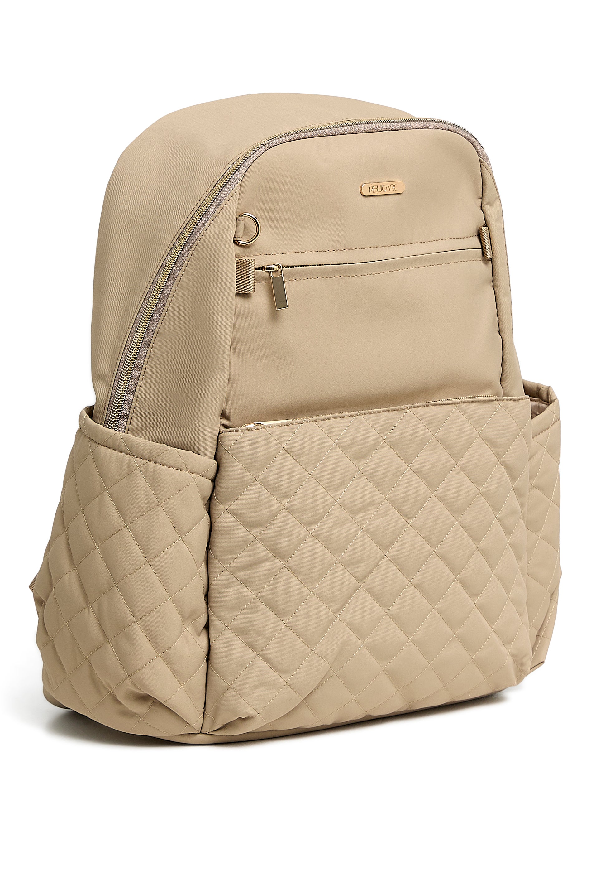 Pelicare Quilted Wickeltasche Rucksack, Beige Pelicare Quilted Wickeltasche Rucksack, Beige von Pelicare