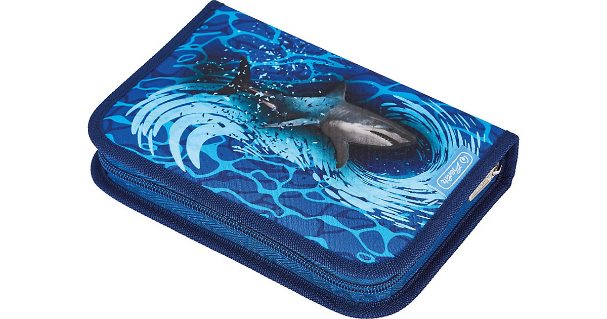 Federmäppchen Blue Shark, befüllt, 31-tlg. blau Modell 1 Federmäppchen Blue Shark, befüllt, 31-tlg. blau Modell 1 von Pelikan