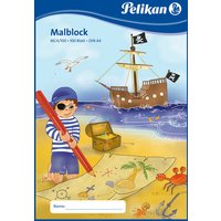PELIKAN 137679 Pelikan Malblock A4 mit Motiv, 100 Blatt von Pelikan
